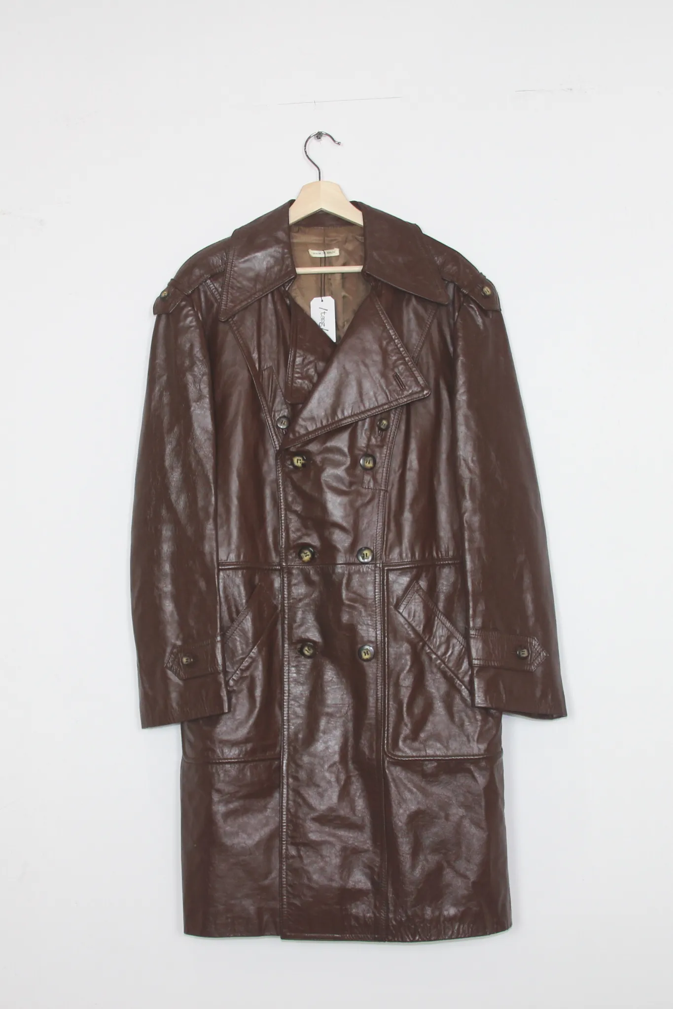 McGregor Leather trench