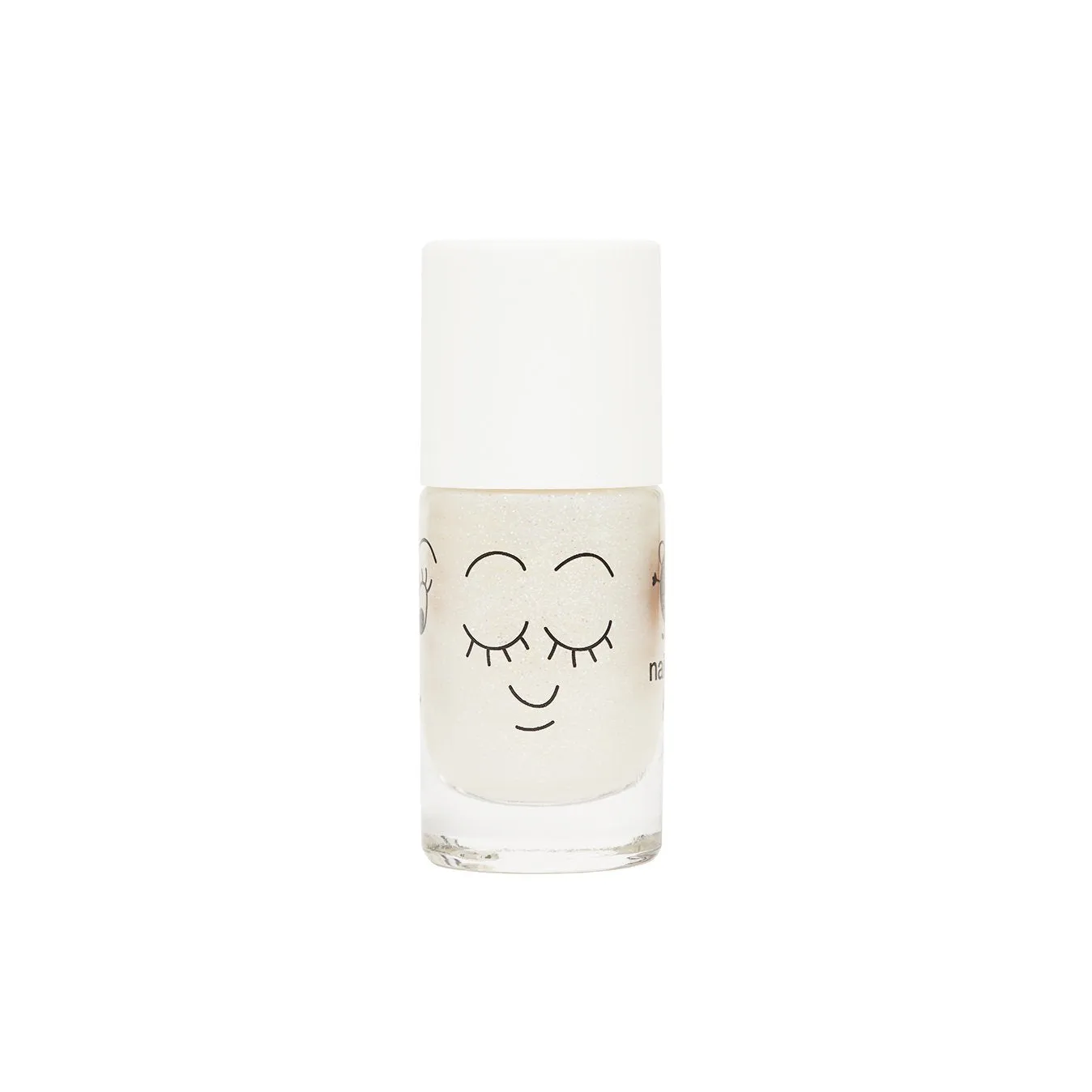 Nailmatic Kids Water-Based Nail Polish - Zouzou - Pearly White