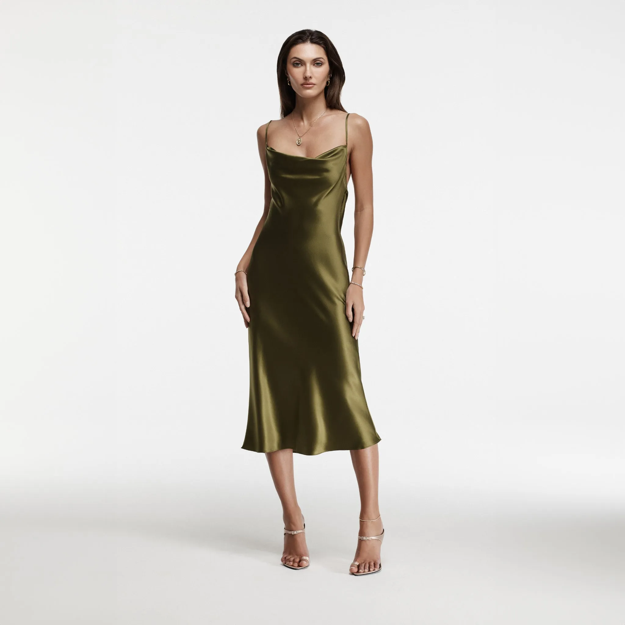 Naomi Midi Slip Dress