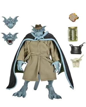 NECA Disney's Gargoyles Ultimate Detective Broadway "Silver Falcon" (With Closed Wings) Action Figure