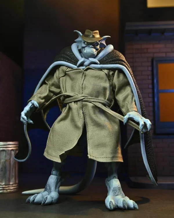 NECA Disney's Gargoyles Ultimate Detective Broadway "Silver Falcon" (With Closed Wings) Action Figure