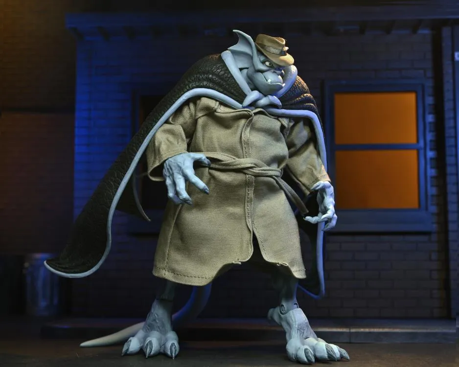 NECA Disney's Gargoyles Ultimate Detective Broadway "Silver Falcon" (With Closed Wings) Action Figure