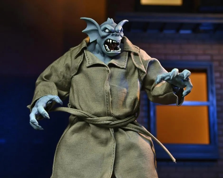 NECA Disney's Gargoyles Ultimate Detective Broadway "Silver Falcon" (With Closed Wings) Action Figure