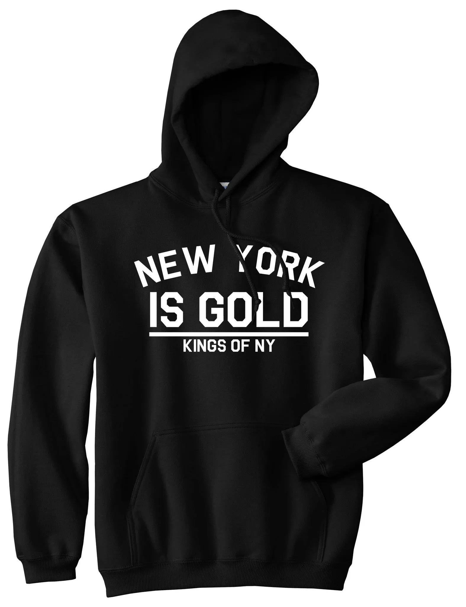 New York Is Gold Pullover Hoodie Hoody