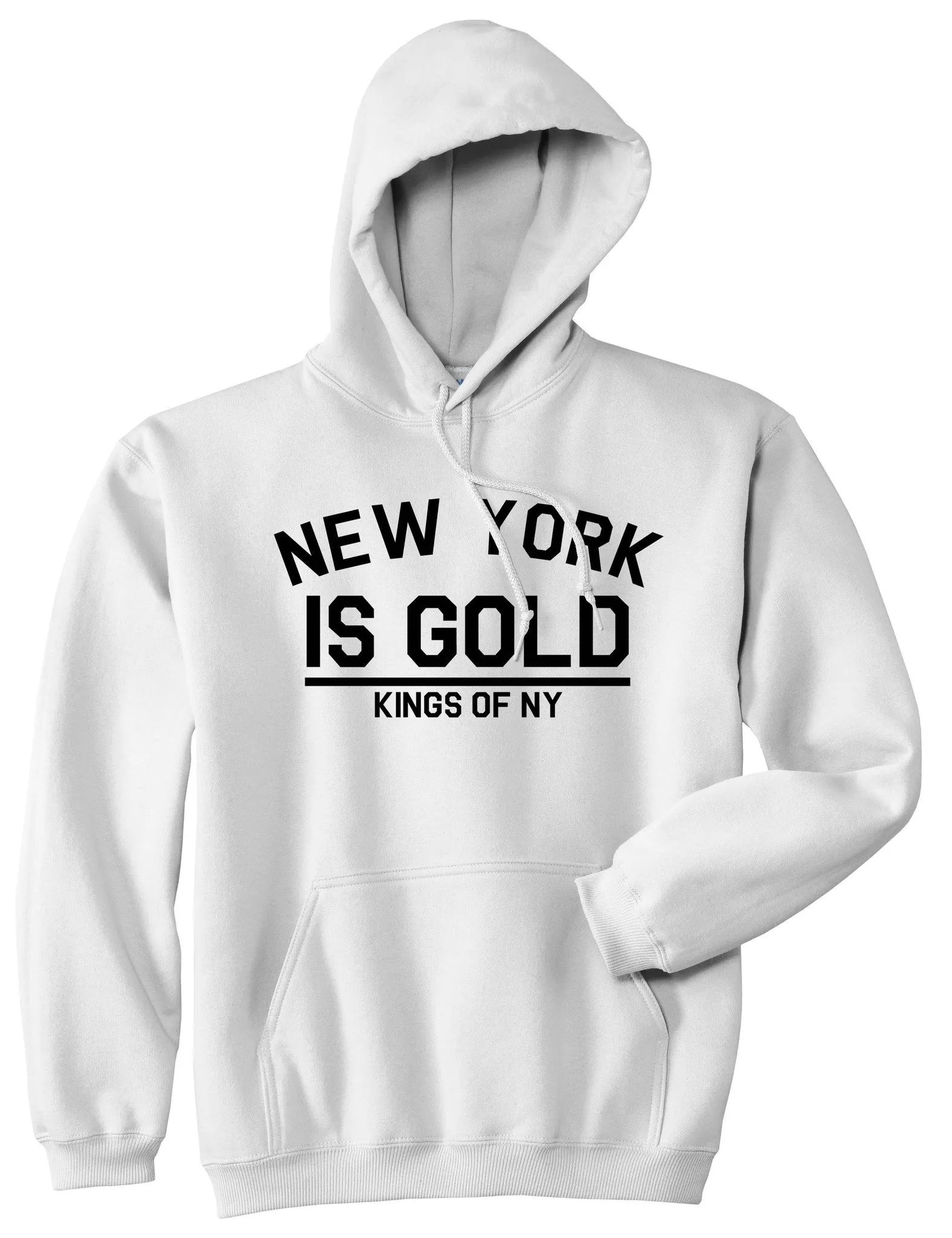 New York Is Gold Pullover Hoodie Hoody