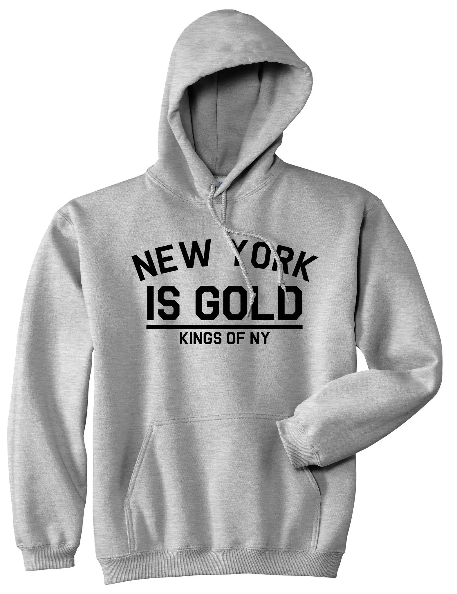 New York Is Gold Pullover Hoodie Hoody