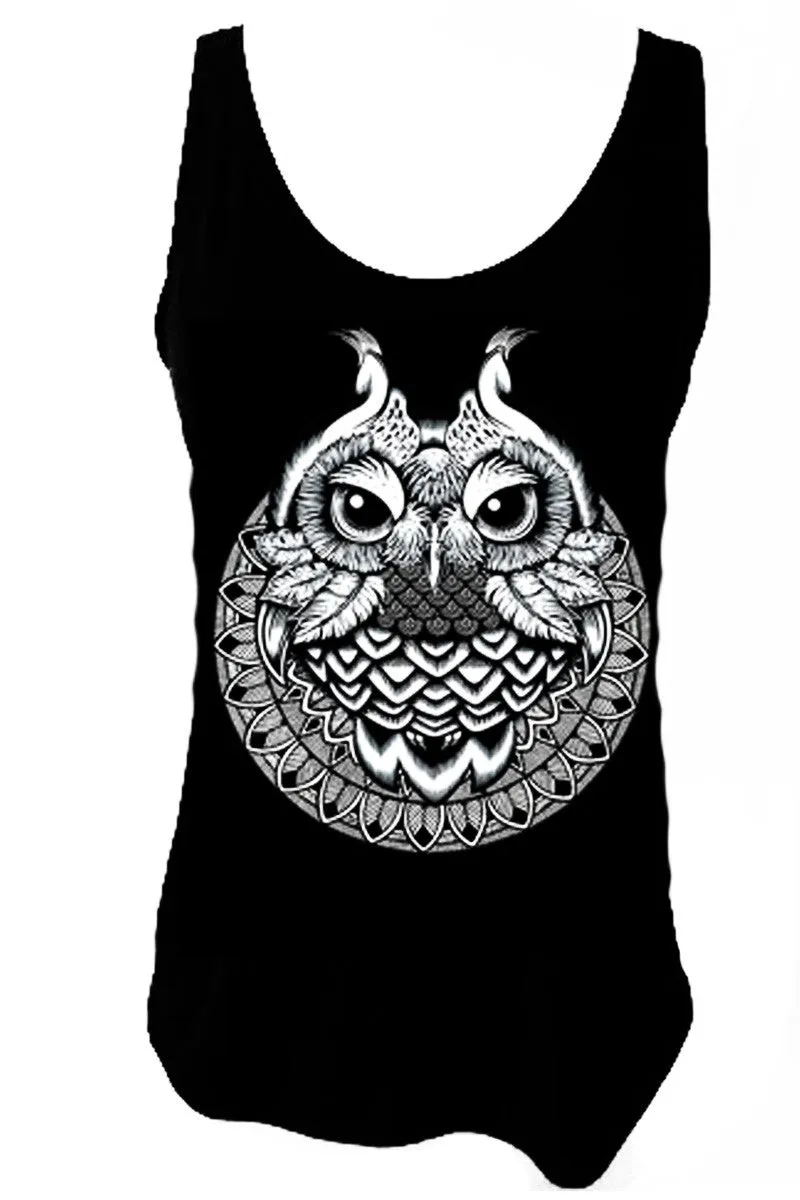 OWL TANK TOP