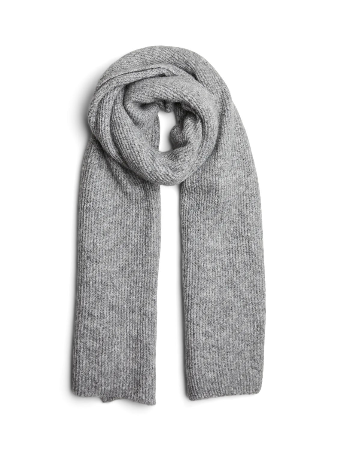 PCMOELLA Scarf - Medium Grey Melange