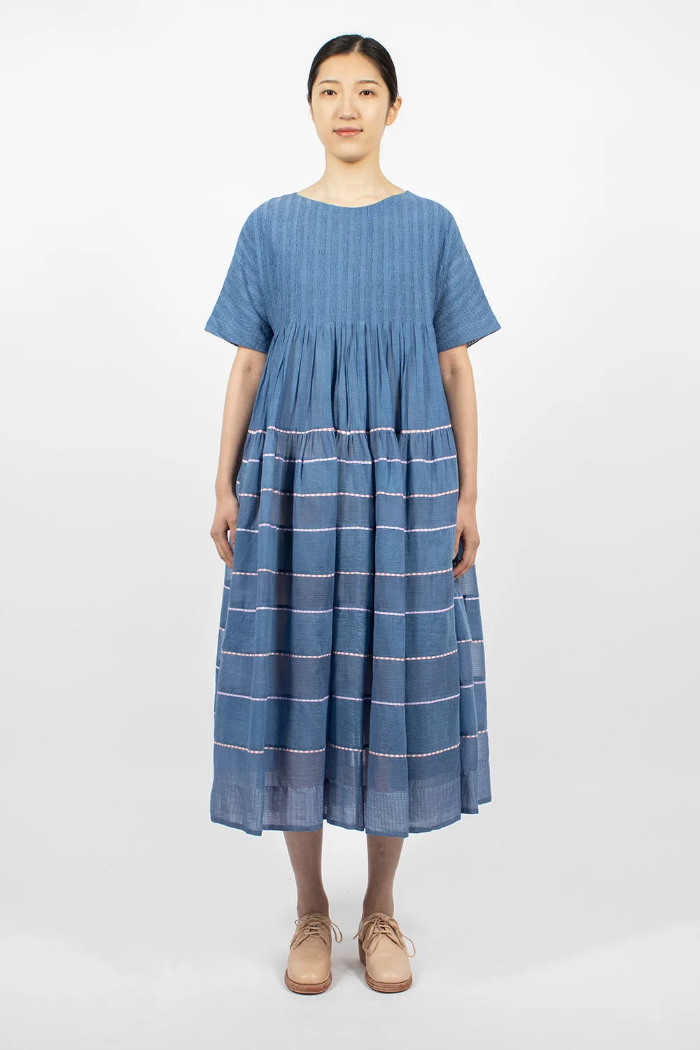 Percy Dress Cerrulean Blue