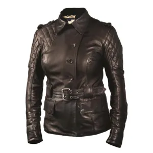 RSD Women's Oxford Leather Jacket Black