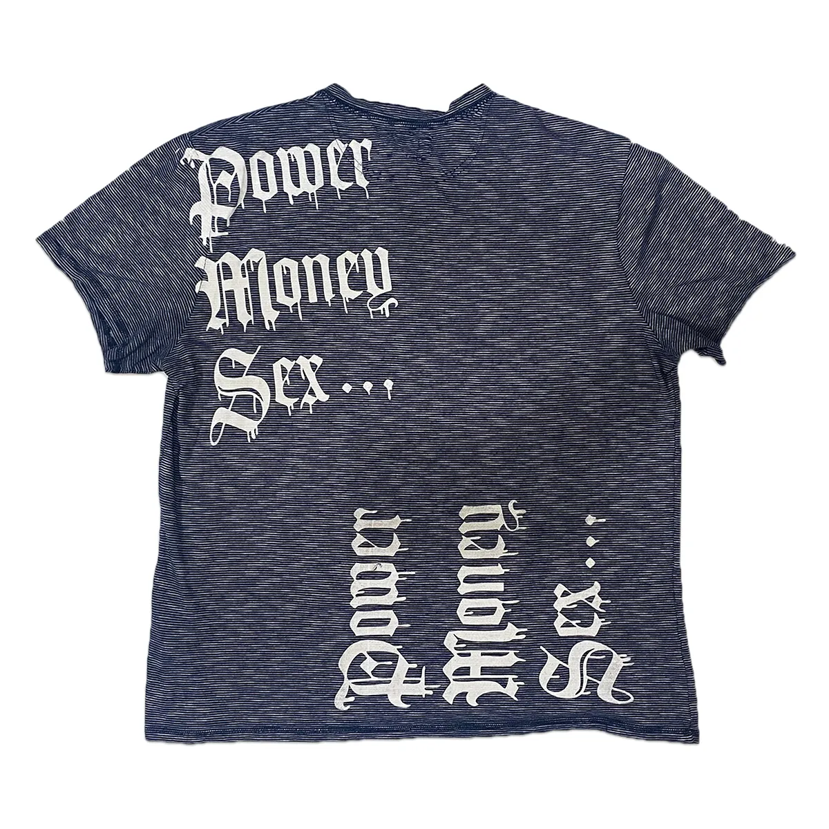 SCREEN PRINTED DENIM SUPPLY CLAW PMS HENLEY SHIRT