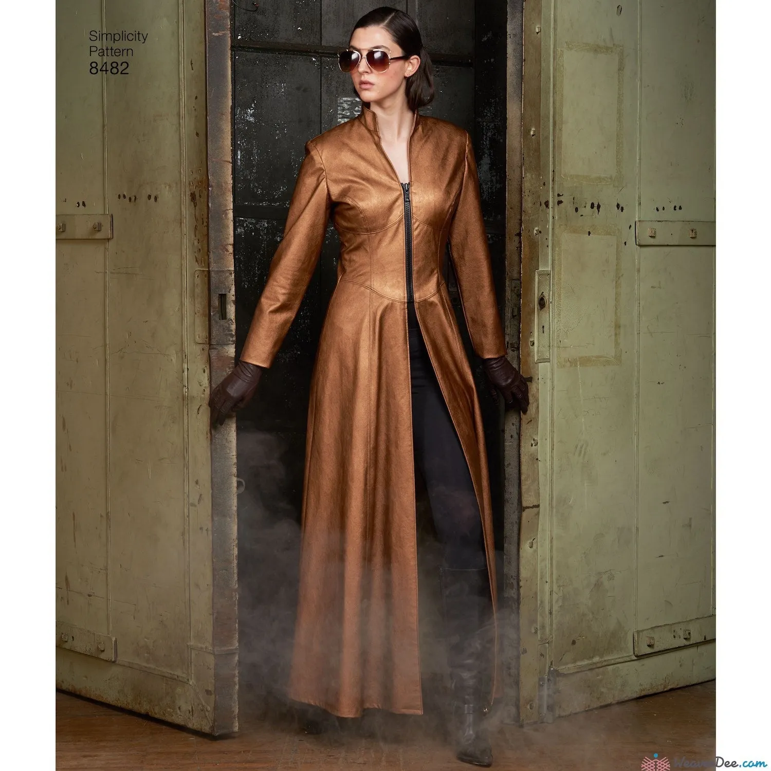 Simplicity Pattern S8482 Misses' Steampunk Matrix Vampire Costume Coats