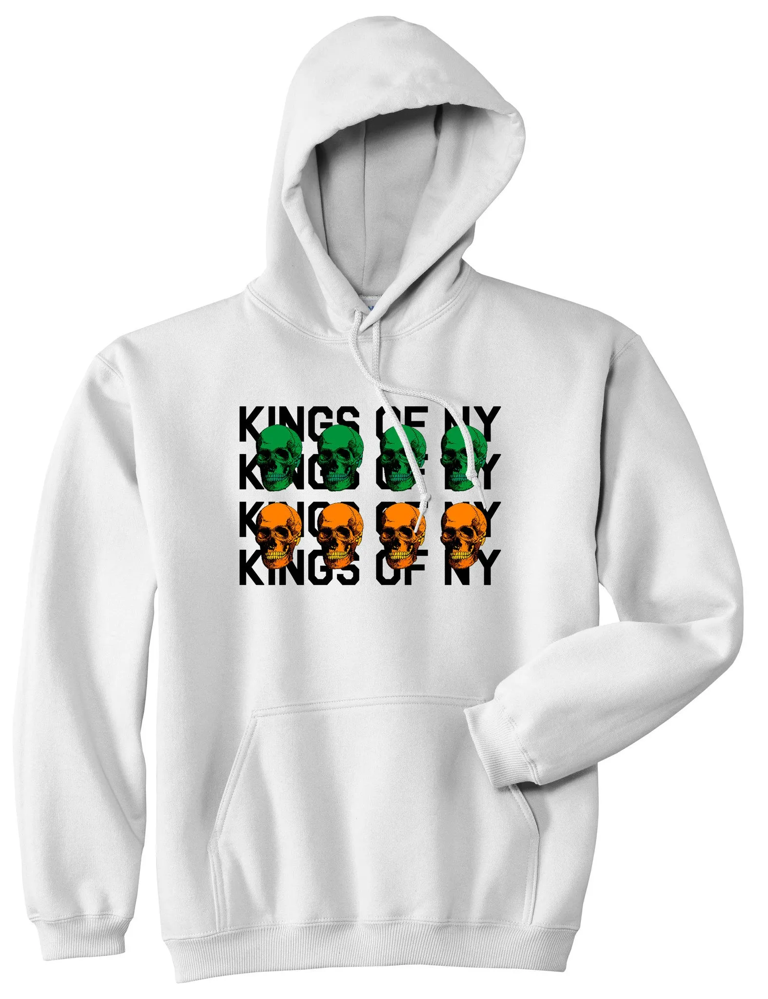 Skull Colors Pullover Hoodie