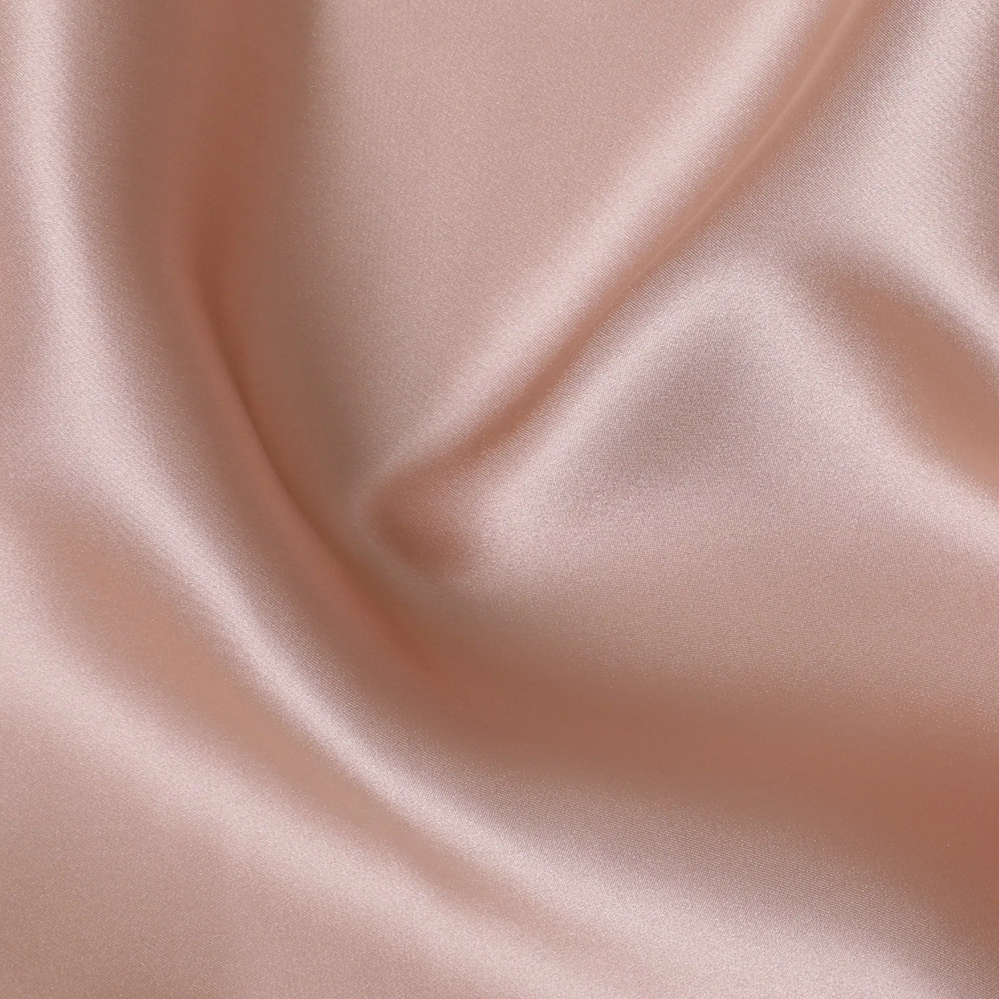 Soft Blush Pure Silk Satin Fabric, 110 cm Width-20050