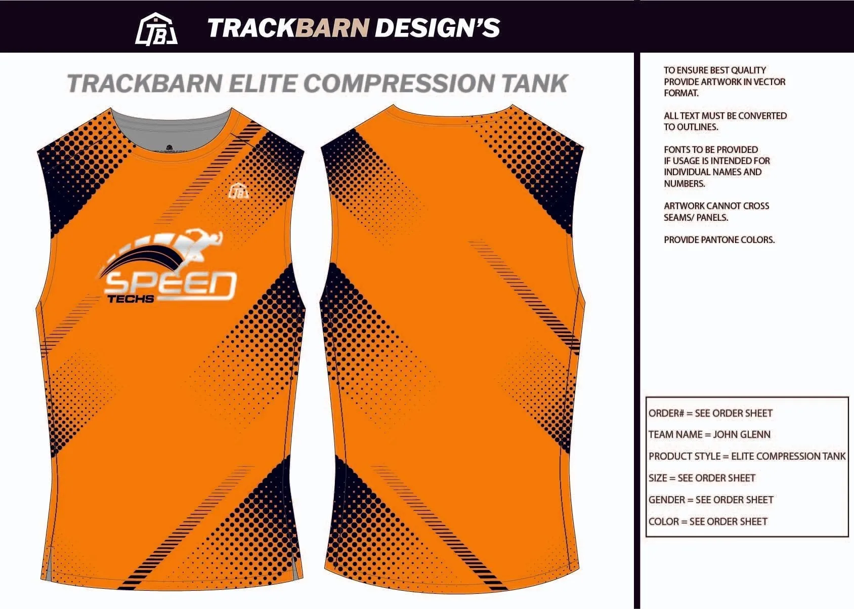 Speed-Techs- Youth Compression Tank