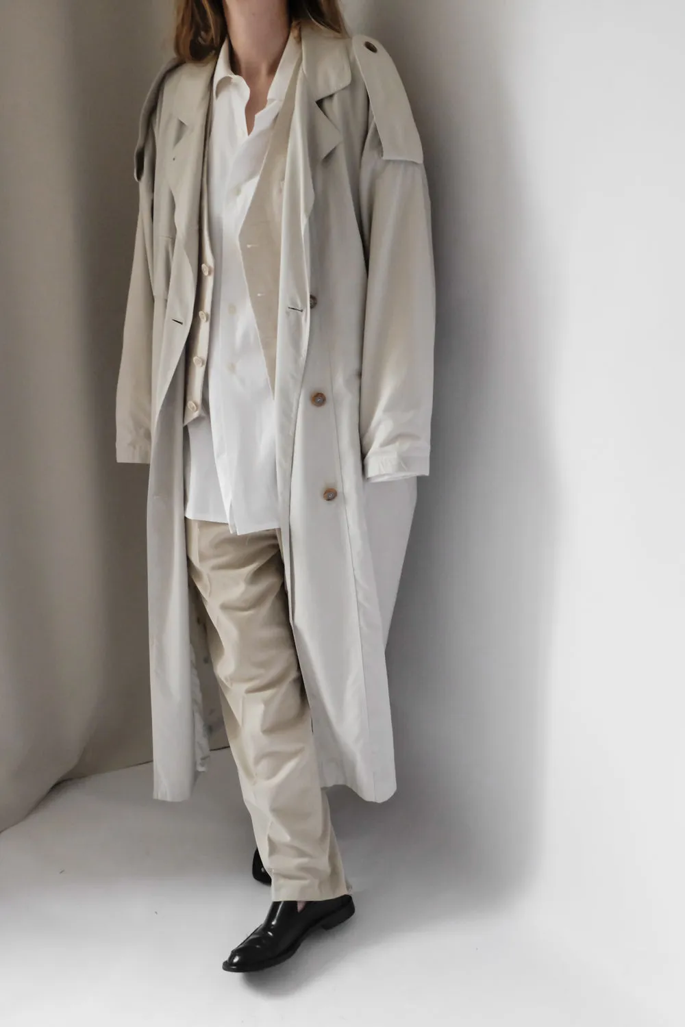 STONE CLASSIC VINTAGE TRENCH COAT