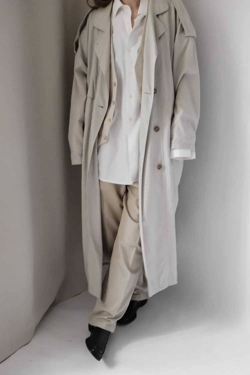 STONE CLASSIC VINTAGE TRENCH COAT