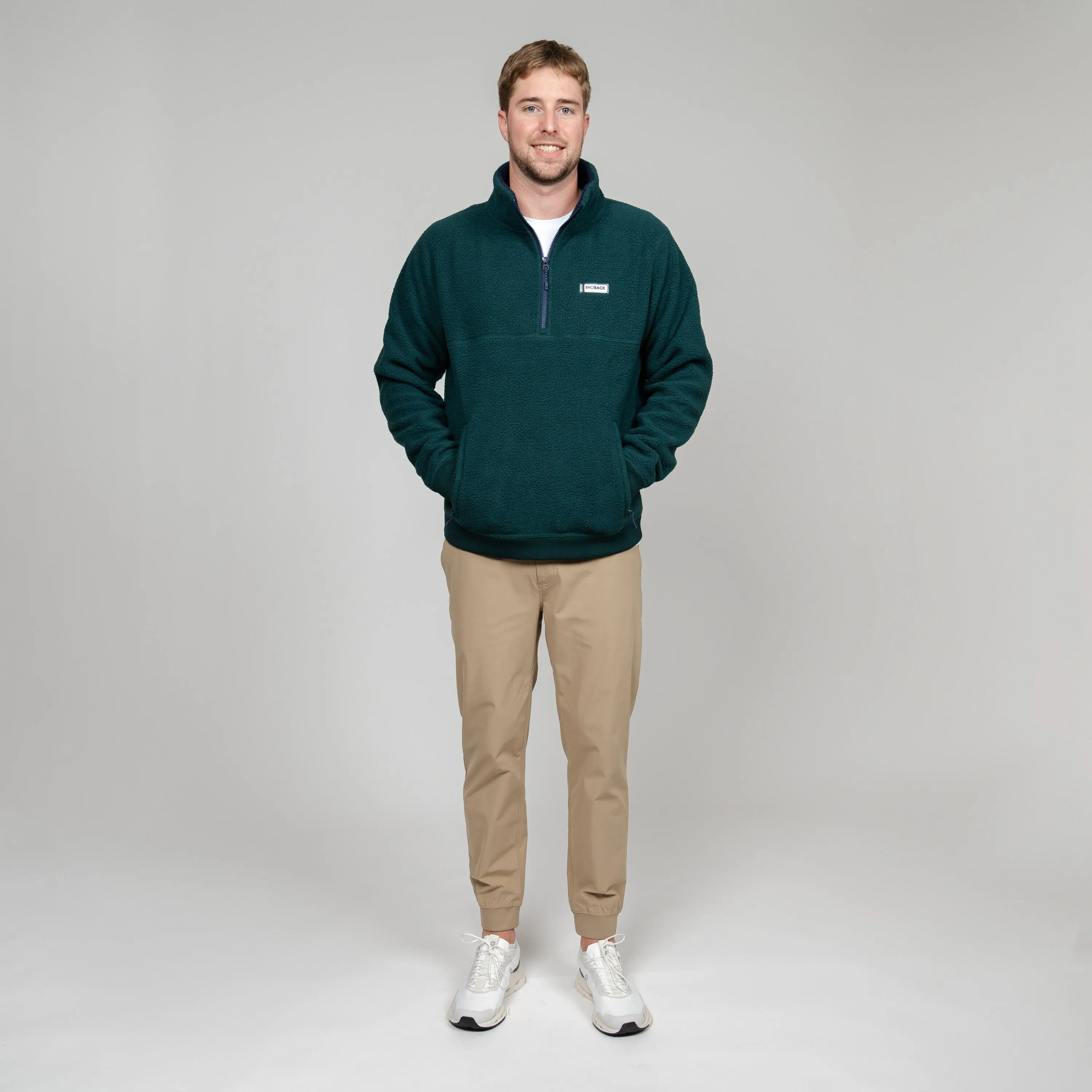 Summit Fleece Pullover | Solid - Ponderosa Green