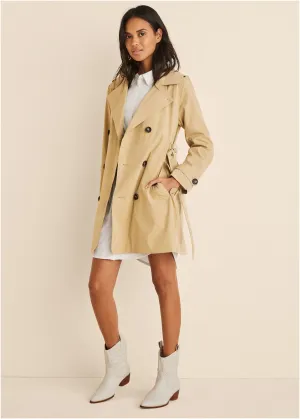 The Perfect Trench Coat - Gold