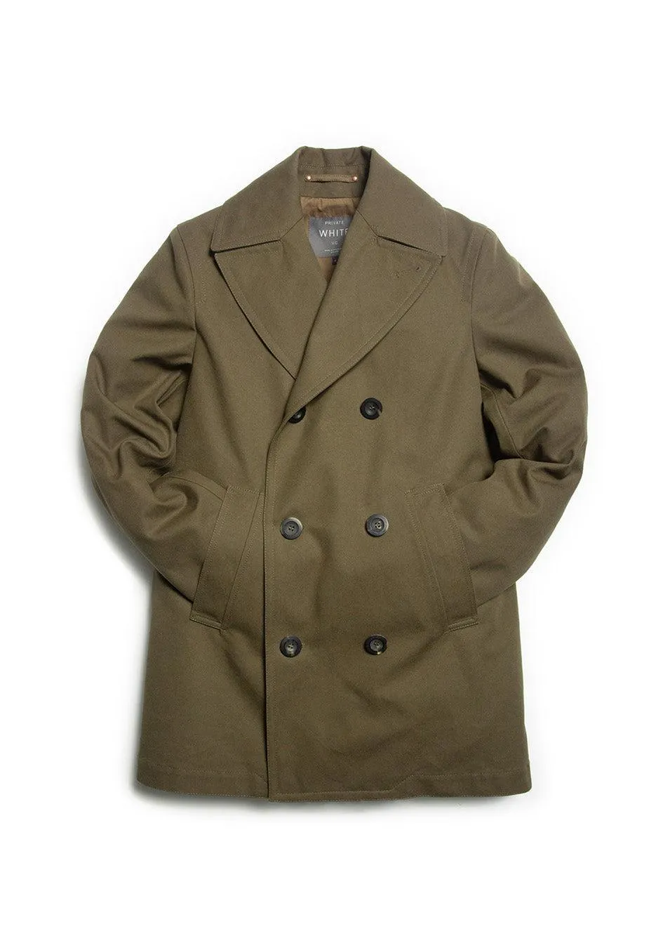 The Ventile® Peacoat - Nato Green