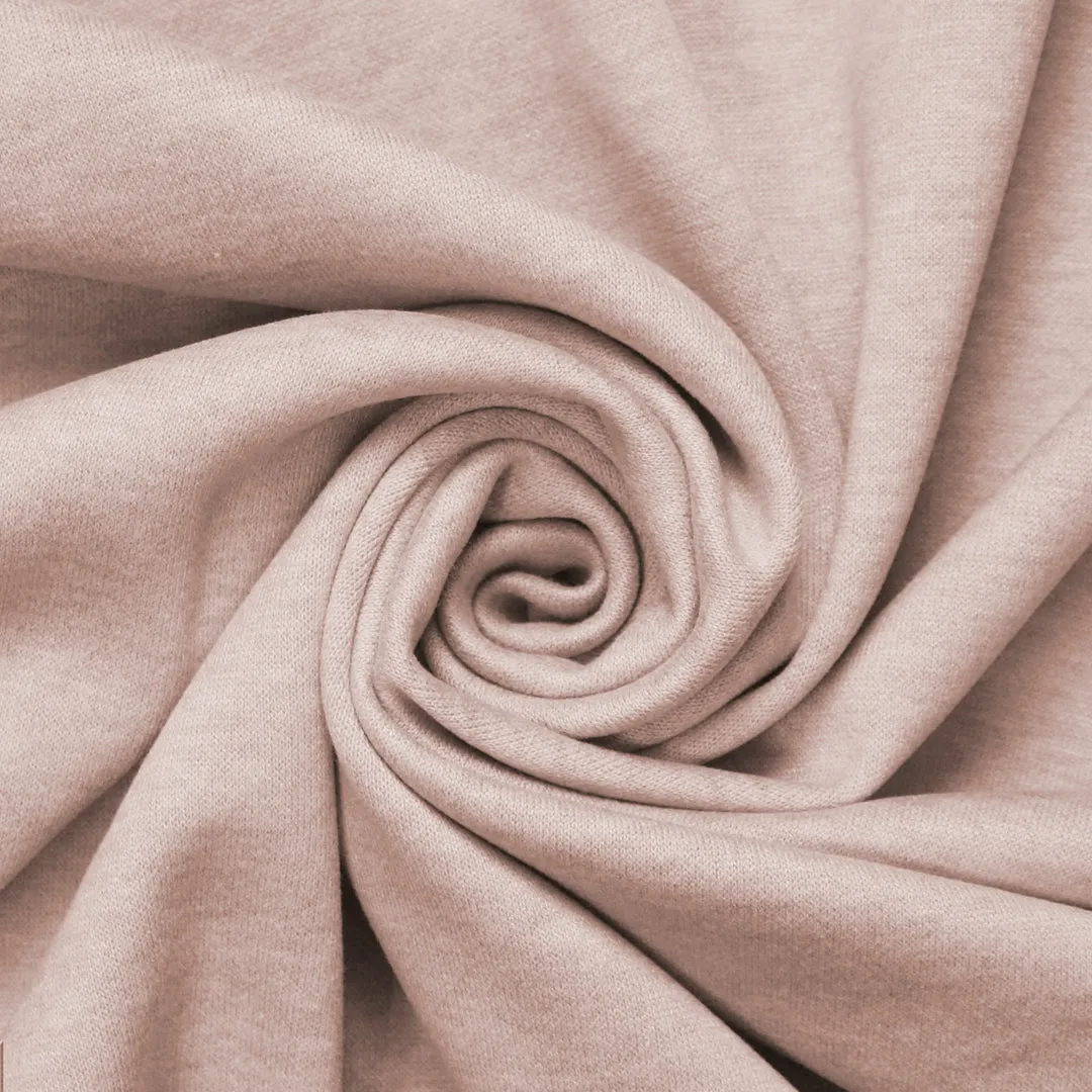 thick and soft Oeko-tex certified doubleknit - pink blush