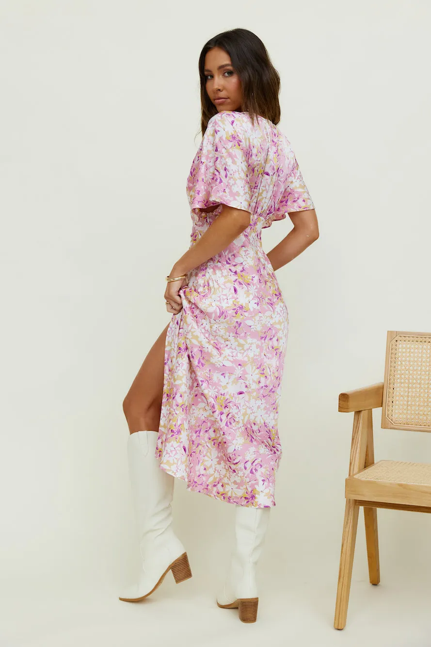 Tulipa Midi Dress Floral