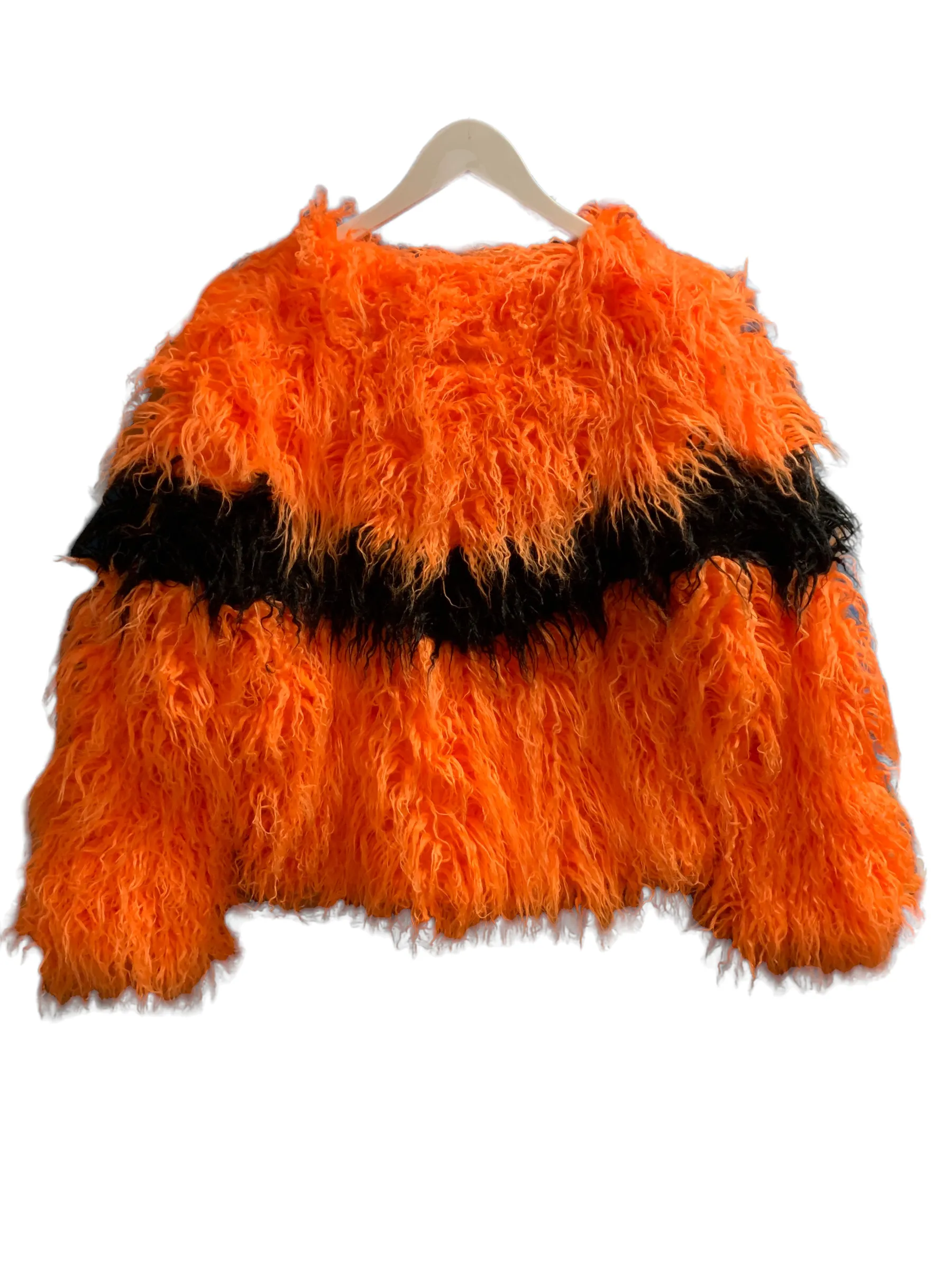 Ultra Fest Faux Fur Charlie Brown Jacket