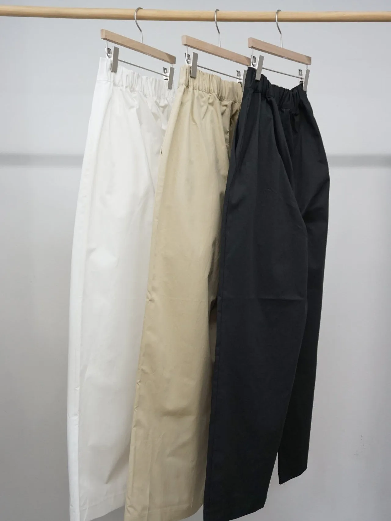 WIDE COTTON PANTS