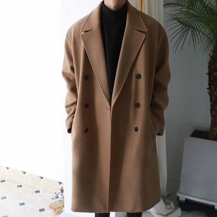 xiangtuibao - WOOLEN WINTER TRENCH COAT