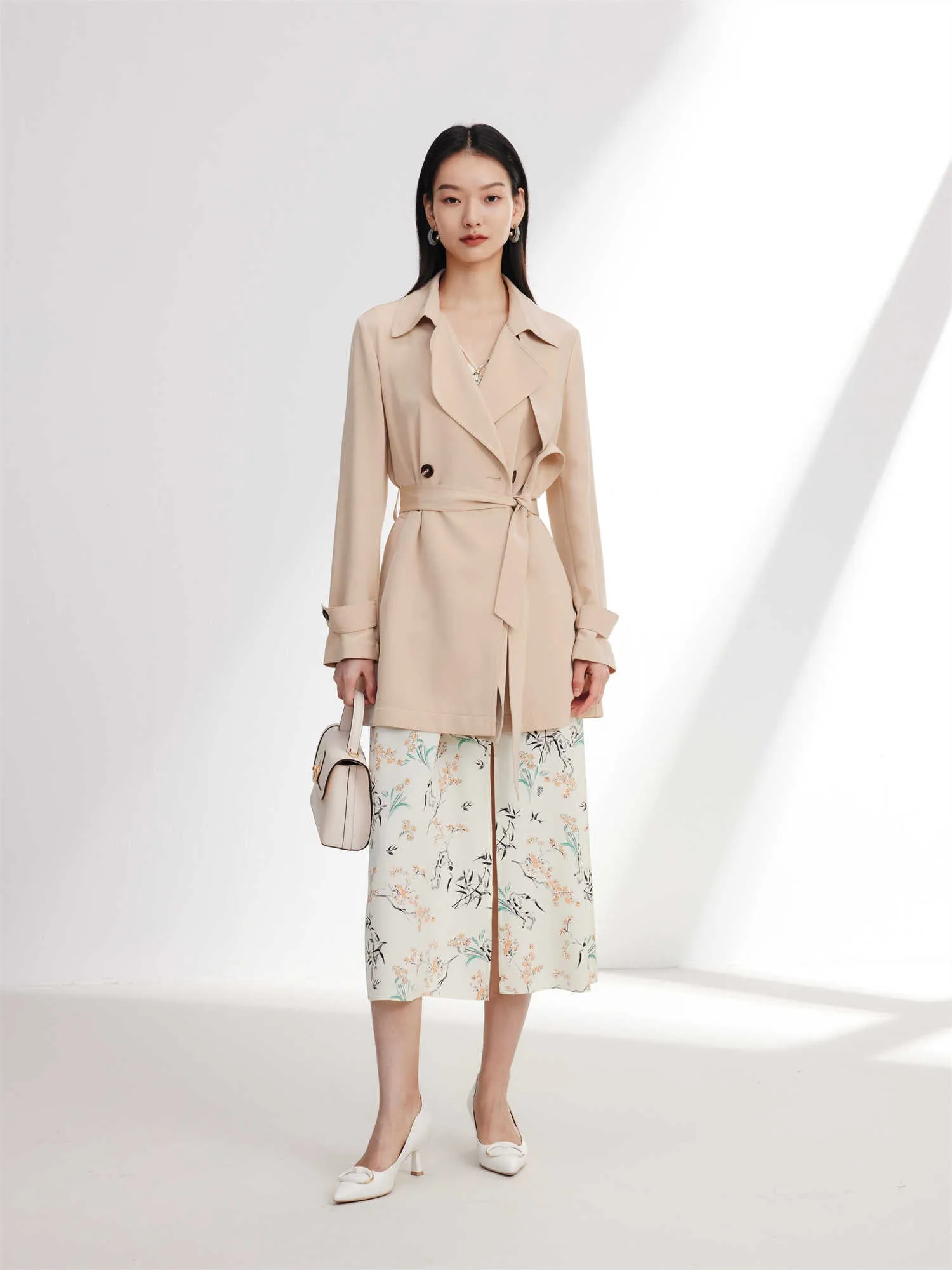 YAYING Mulberry Trench Coat EGJES7201AE